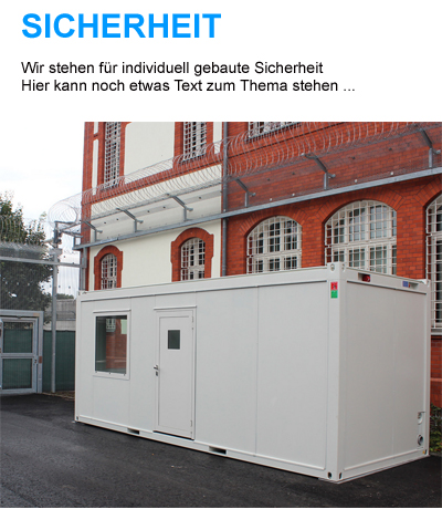 sicherheit